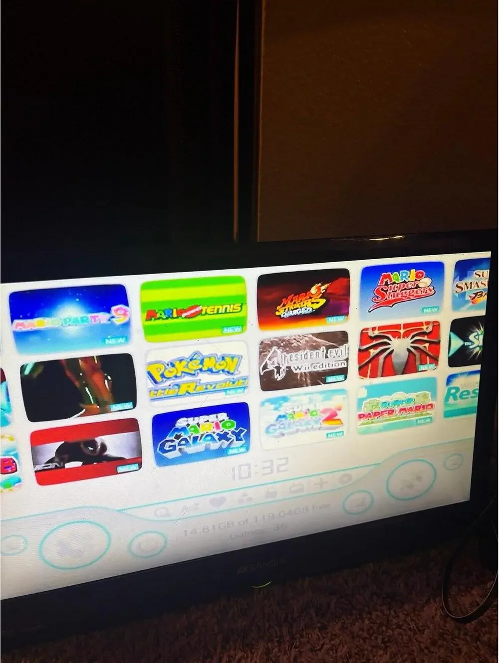Nintendo Wii (Customized) w/accessories